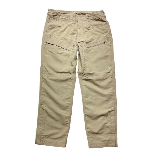 The North Face Paramount Trail Hiking Outdoor Pants Size 34x29 Beige Color - Picture 2 of 13
